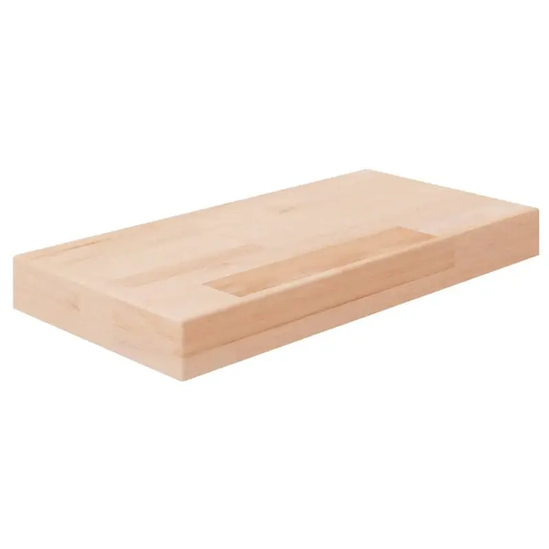 Legnépszerűbb vidaXL kezeletlen tömör tölgyfa polclap 40 x 20 x 4 cm