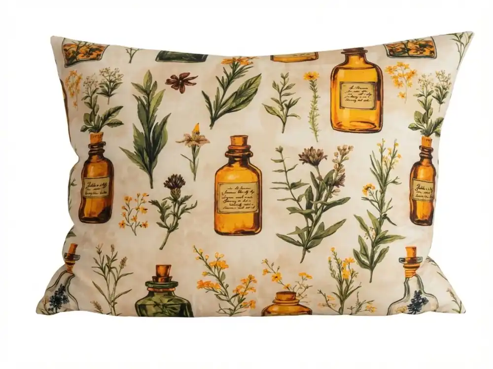 Népszerű Mikroszálas párnahuzat APOTHECARY 70x90 cm, krémszínű