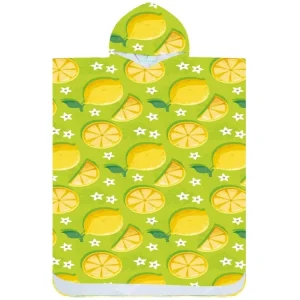 Poncsó törölköző LEMONS zöld 80×145 cm Exkluzív ajánlat