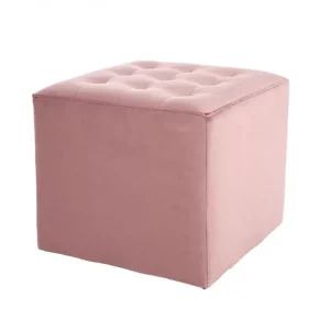LORI Velvet - Puff (Antik Rózsaszín bársony) Szuper ajánlat