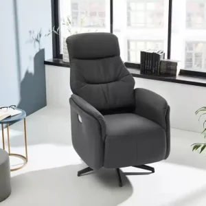 Vásárlói kedvenc Doro relaxfotel - vintage fekete