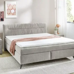 Inka boxspring ágy - közép szürke Utolsó esély