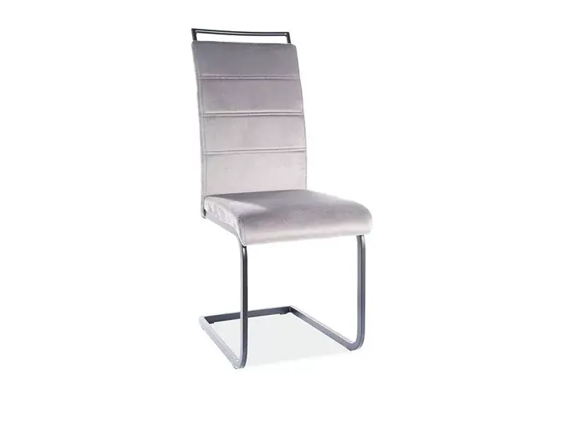 Biztonságos fizetés H441 Velvet Étkezőszék (szürke)