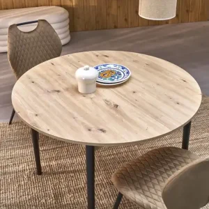 Akciós ár PIVOT étkezőasztal - artisan tölgy/fekete