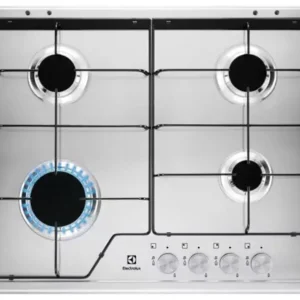 Biztonságos fizetés Electrolux KGS6424SX Gáz főzőlap, 60 cm