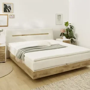 Szuper akció Hetty mix boxspring ágy (180 x 200) - világos bézs
