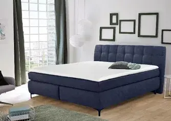 Különleges ajánlat Gitta boxspring ágy (180 x 200 ) - sötét kék