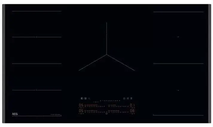 AEG TK95II08FB FlexiBridge 6000 beépíthető indukciós főzőlap 90 cm Outlet