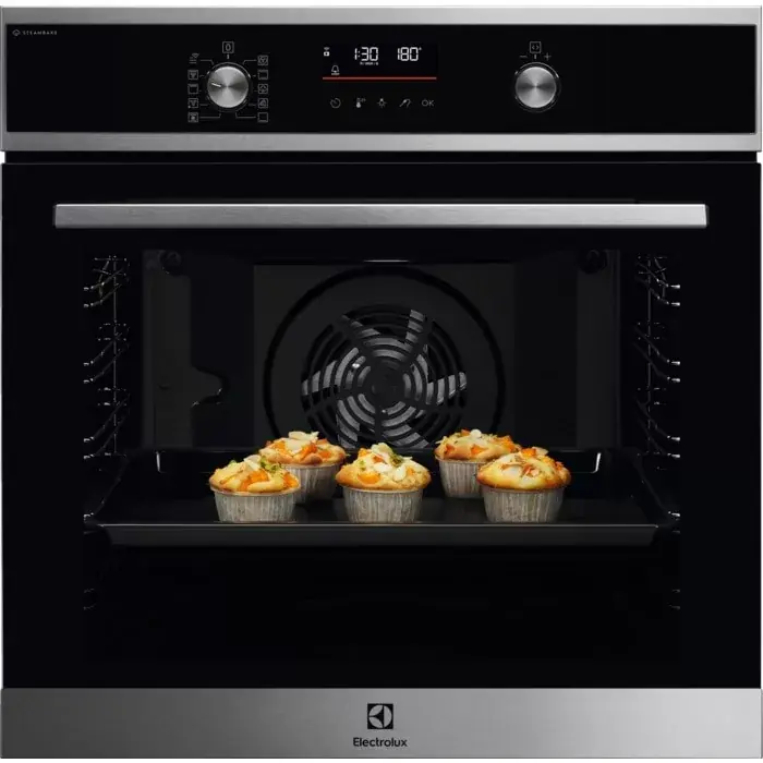 Biztonságos fizetés Electrolux (EOD6P77WX) SteamBake 600 gőzsütő, pirolitikus tisztítással