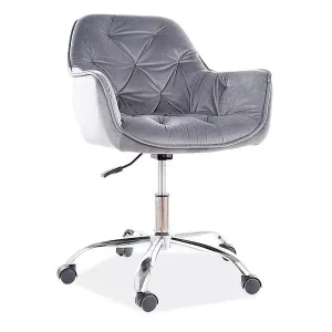 Q-190 Velvet - Forgószék (szürke) Utolsó esély