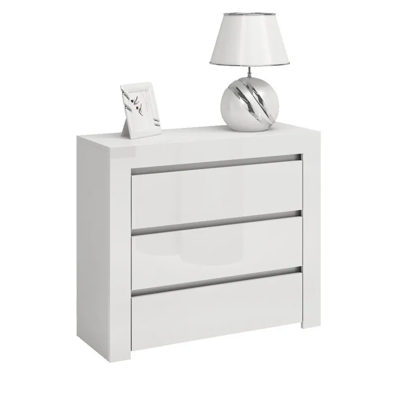 Utolsó esély D3 komód, fényes fehér