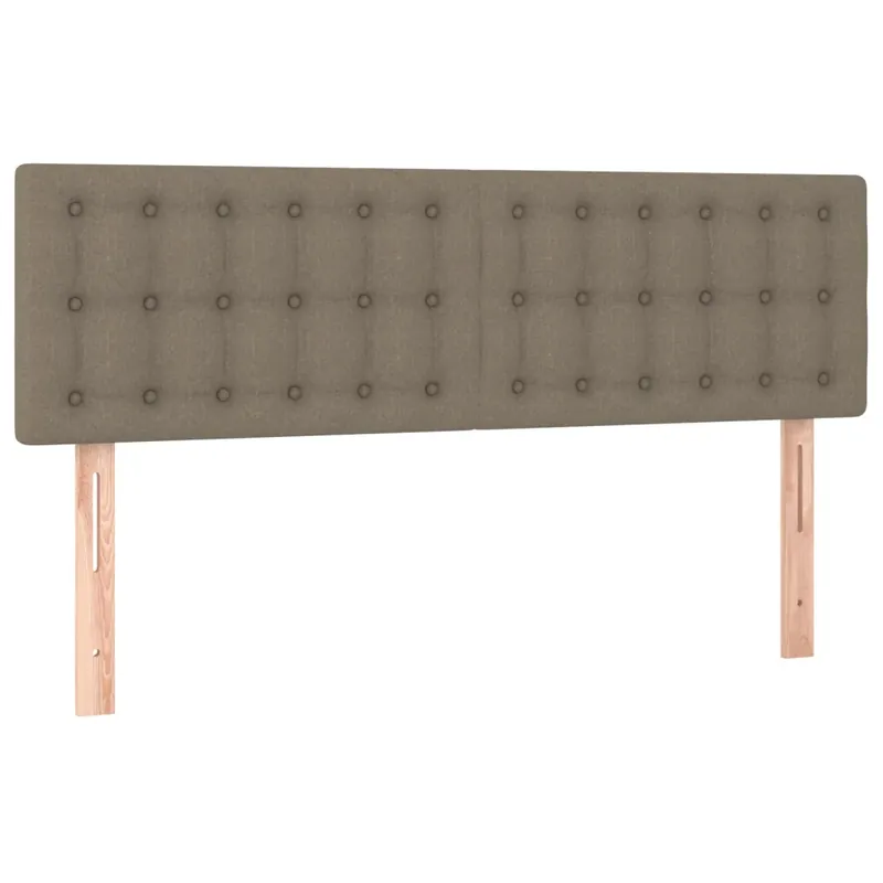 2 db tópszínű szövet fejtámla 72 x 5 x 78/88 cm Vásárlói kedvenc