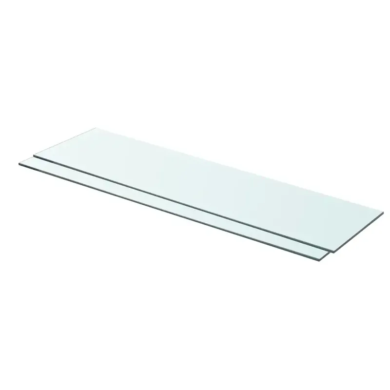 2 db átlátszó üveg paneles polc 80 x 20 cm Ne maradj le