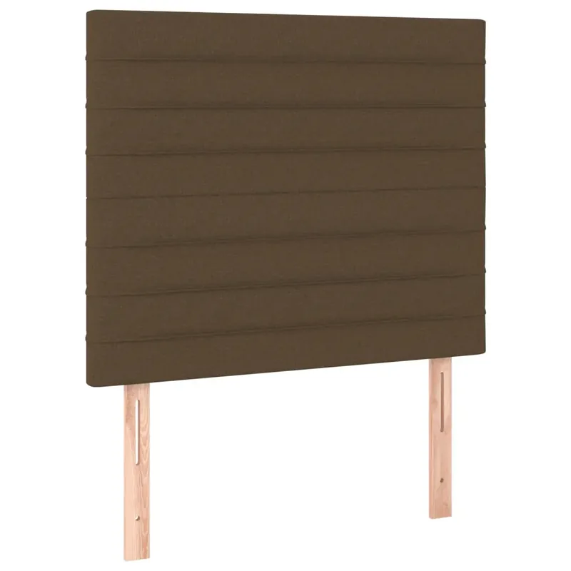 2 db sötétbarna szövet fejtámla 100x5x78/88 cm Nézd meg most