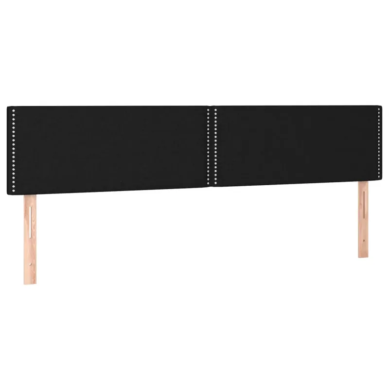 2 db fekete szövet fejtámla 80 x 5 x 78/88 cm Nézd meg most