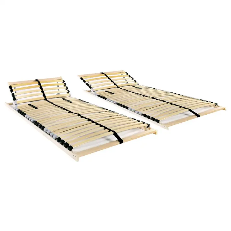 2 db 7 zónás 28 léces ágyrács 70 x 200 cm Újdonság