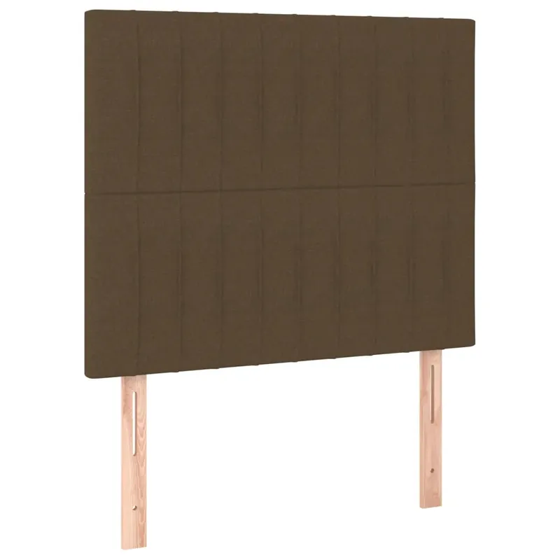 2 db sötétbarna szövet fejtámla 80 x 5 x 78/88 cm Szezonális akció
