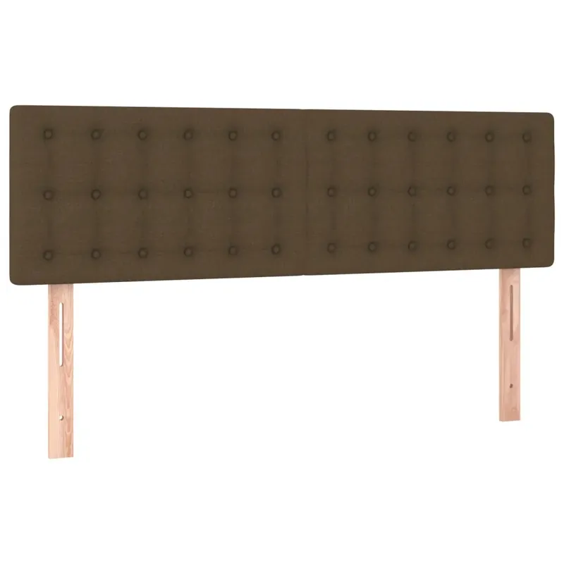 2 db sötétbarna szövet fejtámla 72 x 5 x 78/88 cm Ne maradj le