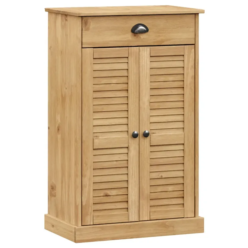 VIGO tömör fenyőfa cipőszekrény 60x35x96 cm Olcsó