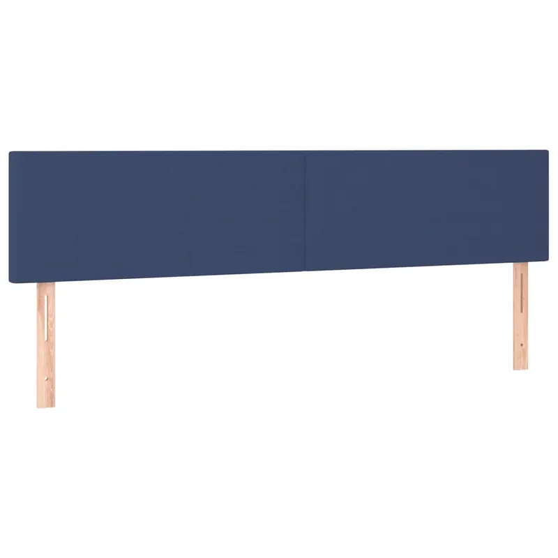 2 db kék szövet fejtámla 80 x 5 x 78/88 cm Olcsóbb