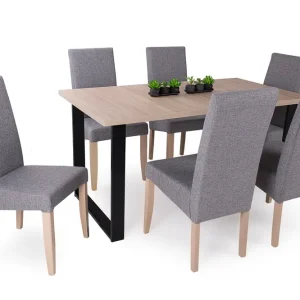 Outlet Berta Lux étkező Zoé asztallal (6 személyes)