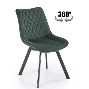 Akciós ár K520 forgatható szék, szín sötétzöld