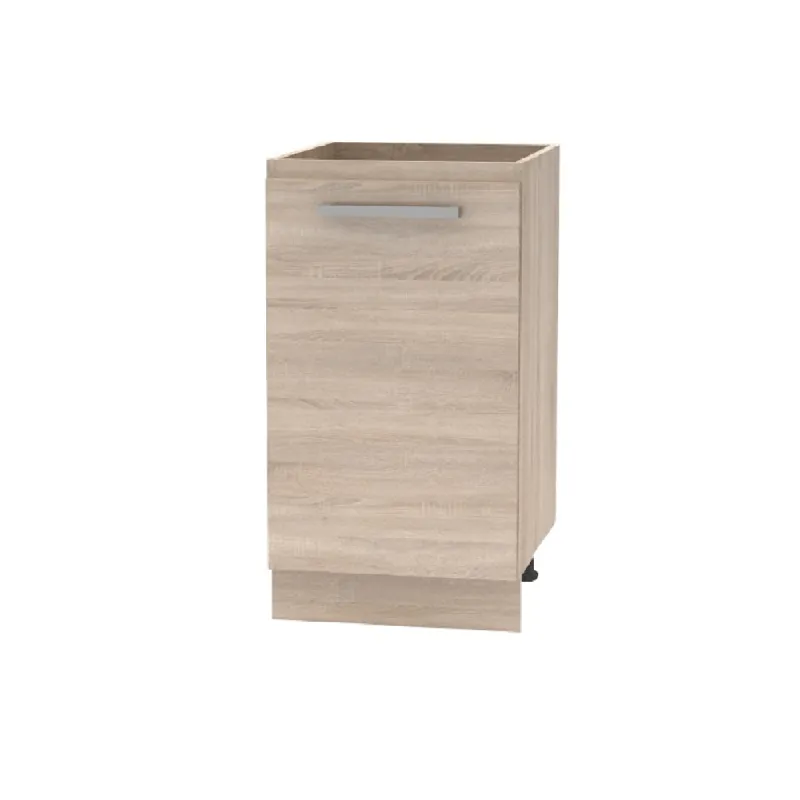 Prémium Alsószekrény 45 1DV, tölgy sonoma, NOVA PLUS NOPL-063-0S