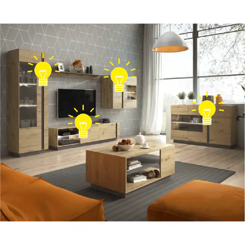 2-pontos LED világítás, CITY Kiárusítás